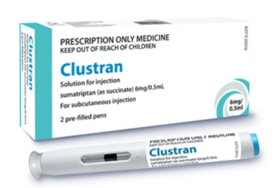 Clustran packaging and pen. . 